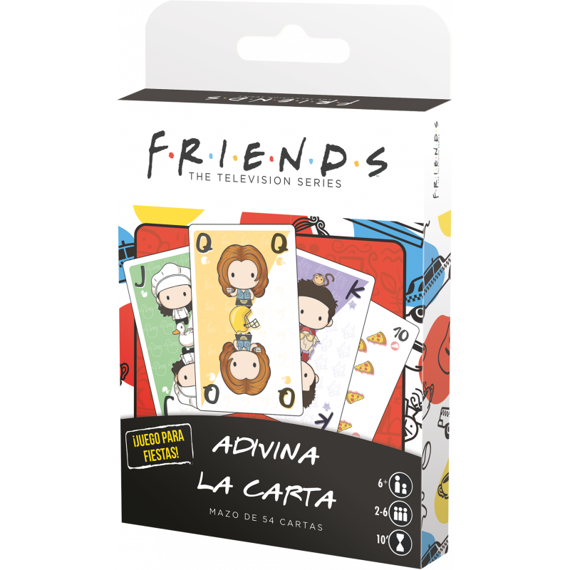 Juego de Mesa Friends: Adivina la Carta