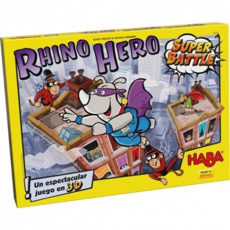 Juego de Mesa Rhino Hero - Super Battle