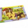 Puzzle 25 Piezas Enmarcado - Granja de los Caballos