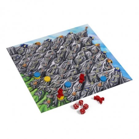 Componentes Juego de Mesa Cant Stop (Inglés)