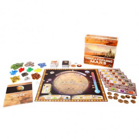 Componentes Juego de Mesa Terraforming Mars