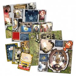 Componentes Juego de Mesa Zombicide Segunda Edición Washington Z.C. (Expansión)