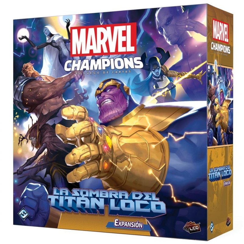 Juego de Mesa Marvel Champions: La Sombra del Titan Loco (Expansión)