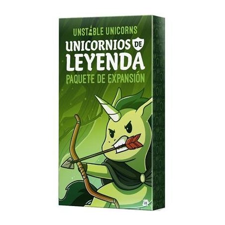Juego de Mesa Unstable Unicorns: Unicornios de Leyenda (Expansión)