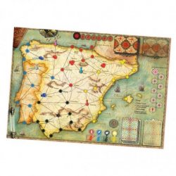 Componentes Juego de Mesa Pandemic Iberia