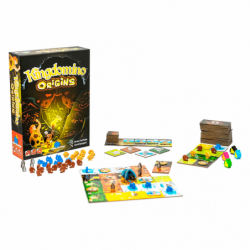 Componentes Juego de Mesa Kingdomino Origins