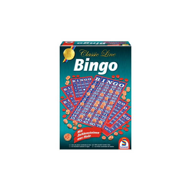 Juego de Mesa Bingo - Línea Clásica Premium