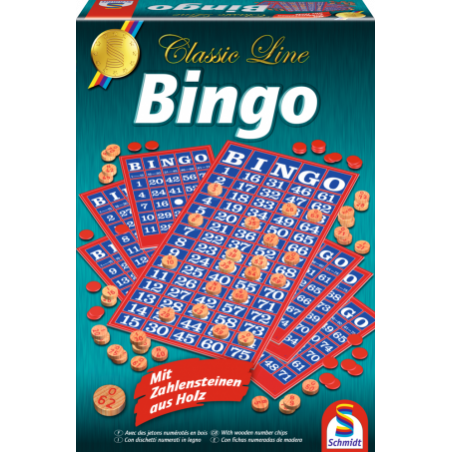 Juego de Mesa Bingo - Línea Clásica Premium