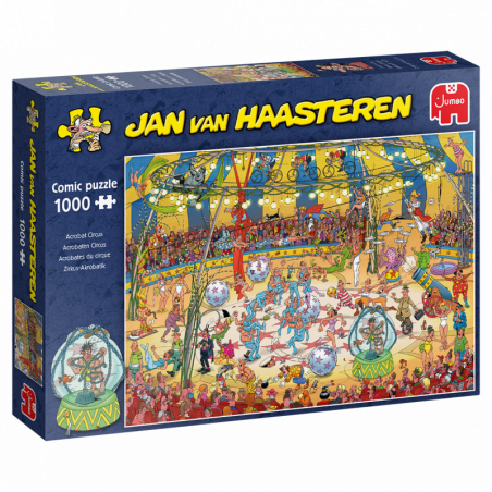 Puzzle Jan van Haasteren – Acrobat Circus 1000 Piezas