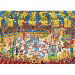 Puzzle Jan van Haasteren – Acrobat Circus 1000 Piezas