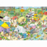 Puzzle Jan van Haasteren – Camping in the Forest 1000 Piezas