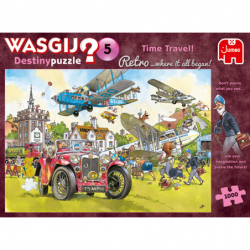 Puzzle Wasgij Retro Destiny 5 - Time Travel 1000 Piezas