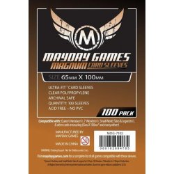 Fundas para cartas Magnum Ultra-Fit "7 Wonders" Card Sleeves (65x100mm) - 100 Pack, Standard Thickness