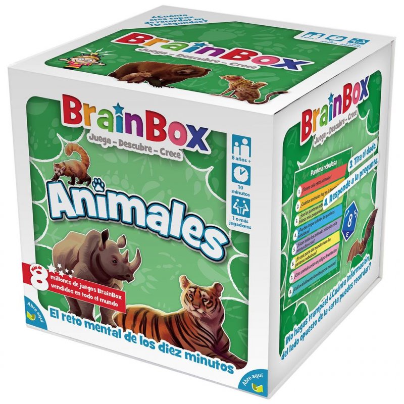 Juego de Mesa Brainbox Animales