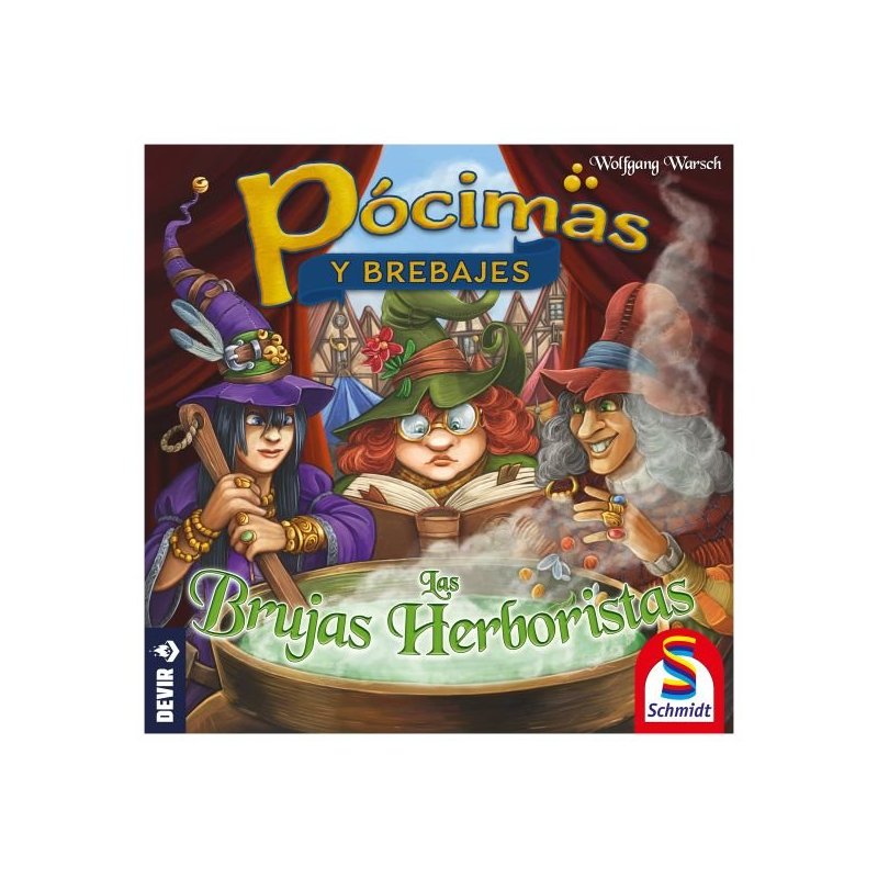 Juego de Mesa Pócimas y Brebajes: Las Brujas Herboristas (Expansión)