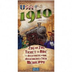 Juego de Mesa ¡Aventureros al Tren! USA 1910 (Expansión)