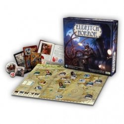 Componentes Juego de Mesa Eldritch Horror