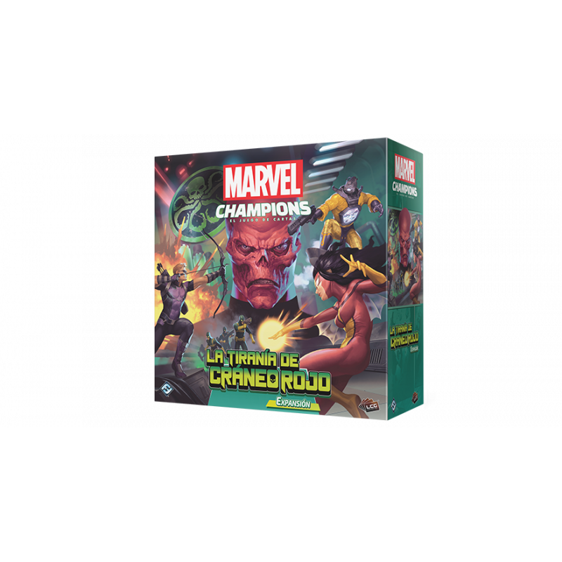 Juego de Mesa Marvel Champions: La Tiranía de Cráneo Rojo (Expansión)