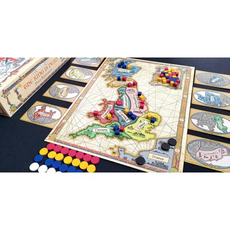 Componentes Juego de Mesa The King is Dead