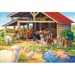 Componemtes Puzzle 3 x 48 - Mis Animales Favoritos