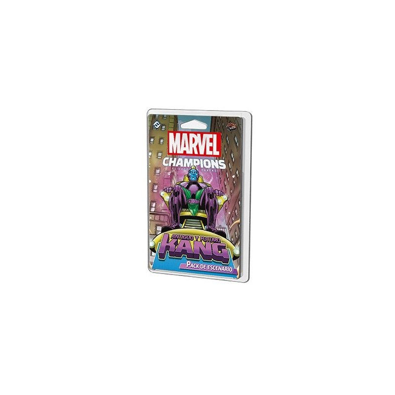 Componentes Juego de Mesa Marvel Champions: Antiguo y Futuro Kang (Expansión)