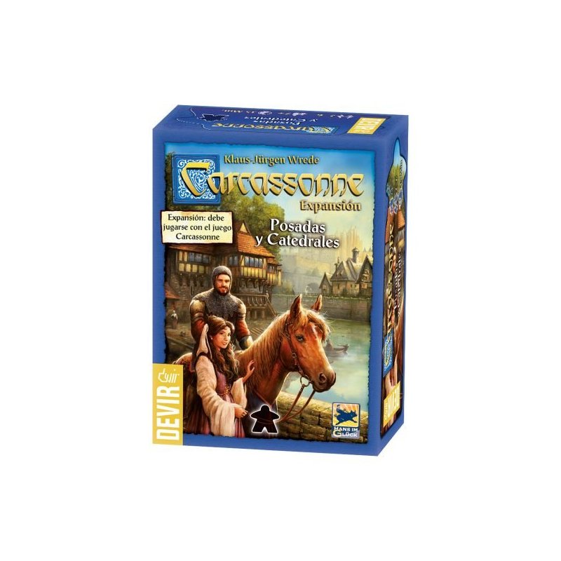 Juego de Mesa Carcassonne: Posadas y Catedrales 2da Edición (Expansión)