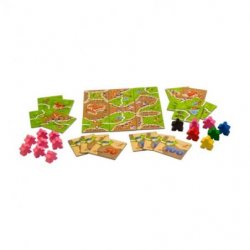 Componentes Juego de Mesa Carcassonne: Posadas y Catedrales 2da Edición (Expansión)