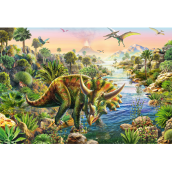 Puzzle 3 x 48 - Dinosaurios