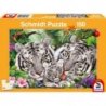 Puzzle 150 Piezas - Familia de Tigres