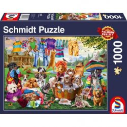 Puzzle 1000 Piezas - Jardin de Mascotas Locas