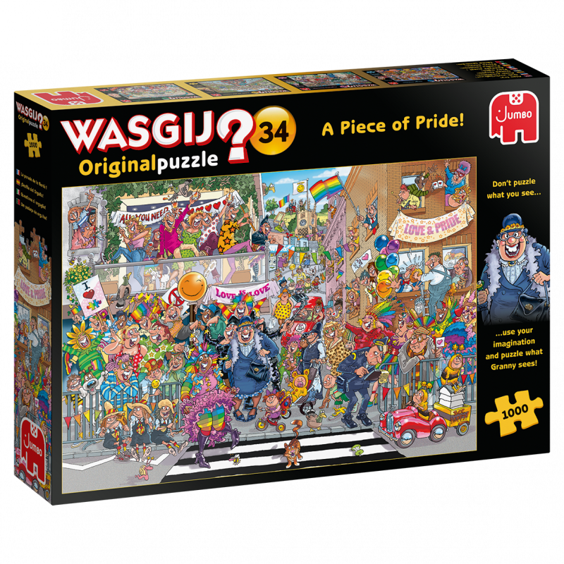 Puzzle Wasgij Original 34 - A Pice of Pride! 1000 Piezas