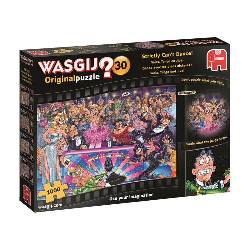 Puzzle Wasgij Original 30 - Strictly Can´t Dance! 1000 Piezas