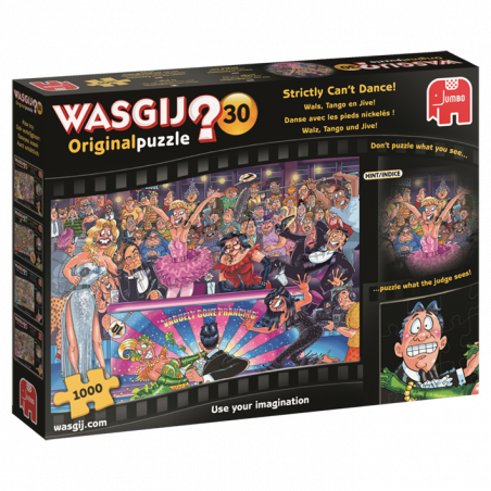 Puzzle Wasgij Original 30 - Strictly Can´t Dance! 1000 Piezas