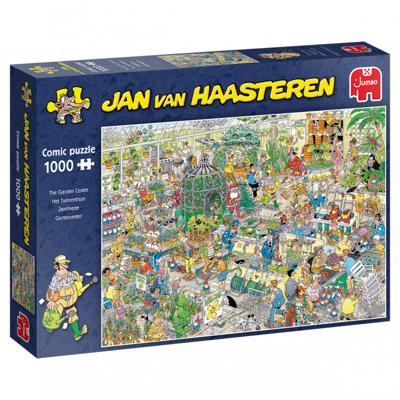 Puzzle Jan van Haasteren – The Garden Centre 1000 Piezas