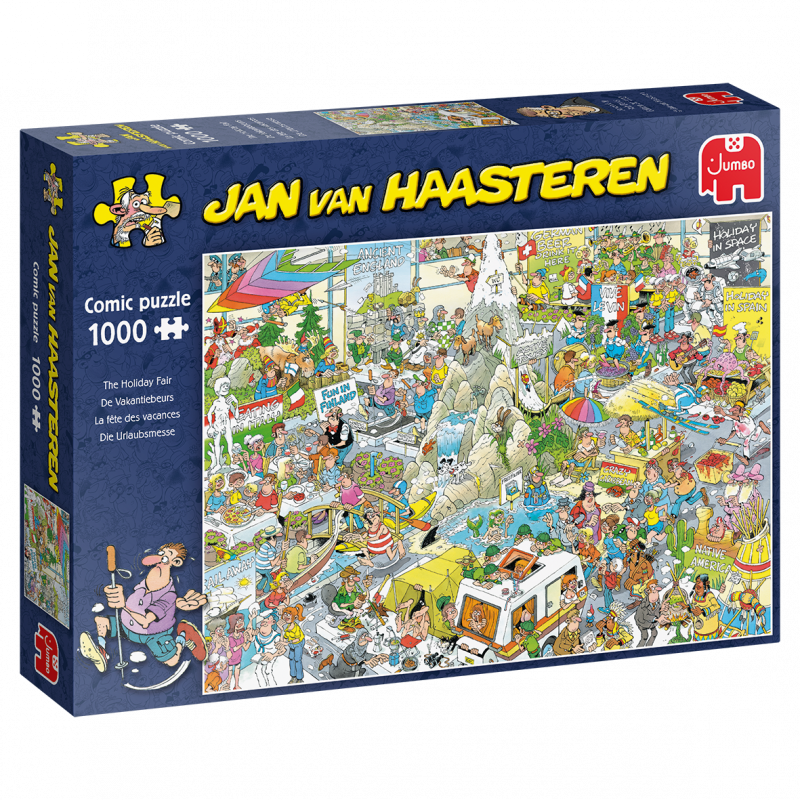 Puzzle Jan van Haasteren – The Holiday Fair 1000 Piezas