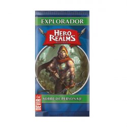 Componentes Juego de Mesa Hero Realms: Sobre Explorador (Expansión)