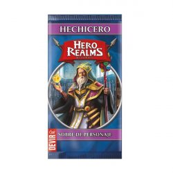 Componentes Juego de Mesa Hero Realms: Sobre Hechicero (Expansión)