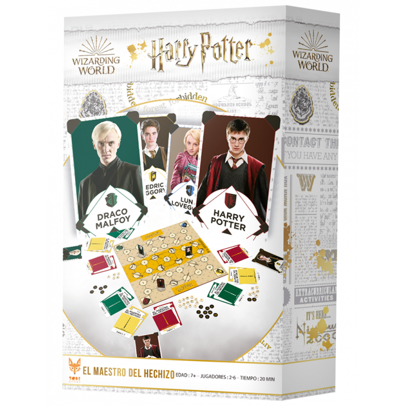 Juego de Mesa Harry Potter el Maestro del Hechizo