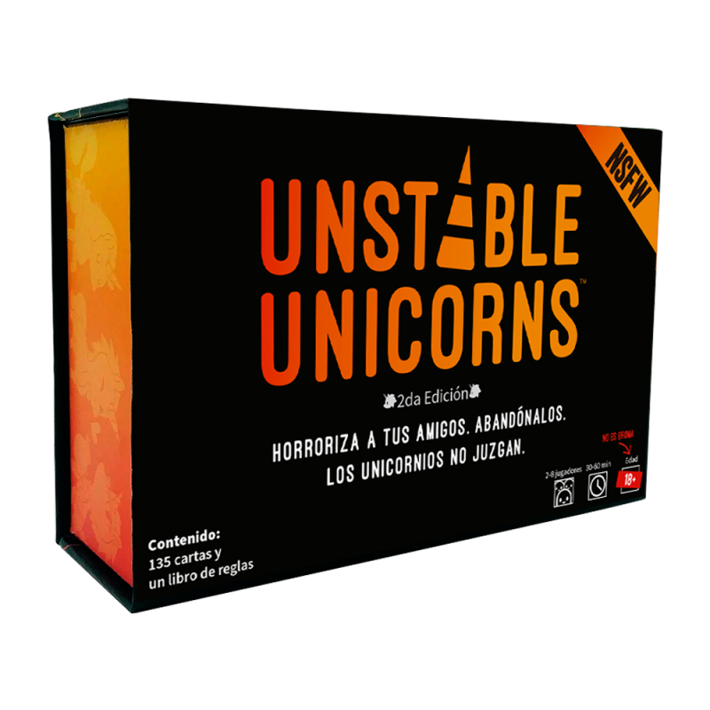 Juego de Mesa Unstable Unicorns NSFW