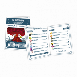 Componentes Juego de Mesa Exploding Kittens: Recetas del Desastre