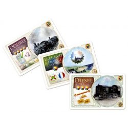 Componentes Juego de Mesa ¡Aventureros al Tren! Reino Unido y Pennsylvania (Expansión)