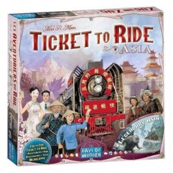 Juego de Mesa ¡Aventureros al Tren! Asia (Expansión)