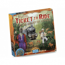 Juego de Mesa ¡Aventureros al Tren! El Corazón de África (Expansión)