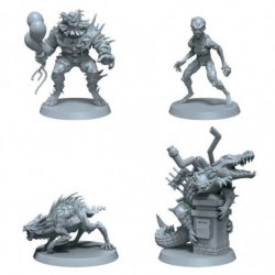 Componentes Juego de Mesa Zombicide Segunda Edición Urban Legends (Expansión)