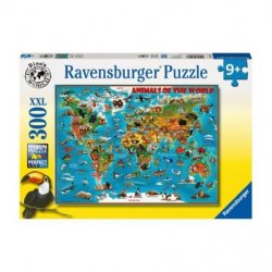 Puzzle 300 Piezas XXL - Animales del Mundo