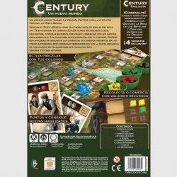 Componentes Juego de Mesa Century Un Nuevo Mundo