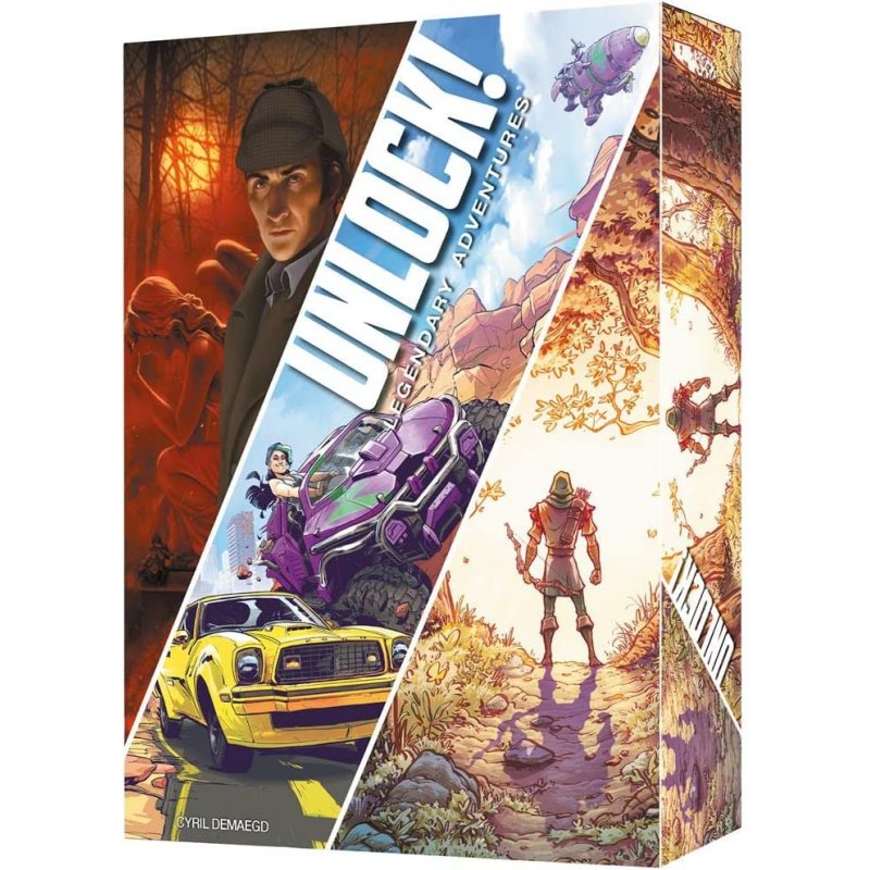 Juego de Mesa Unlock! Legendary Adventures