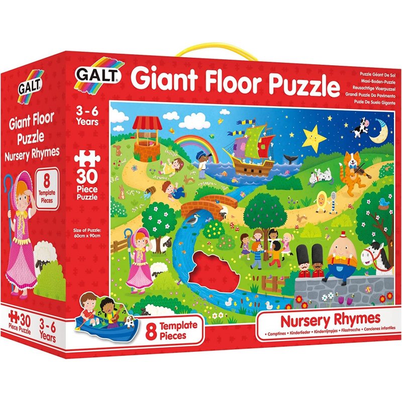 Puzzle Gigante Suelo - Nursery Rhymes