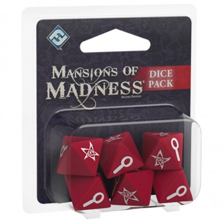 Juego de Mesa Las Mansiones de la Locura: Set de dados (Expansión)