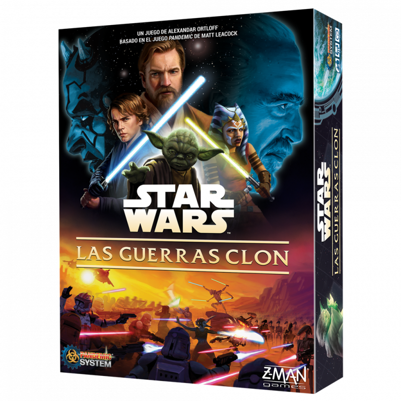 Juego de Mesa Star Wars: Las Guerras Clon